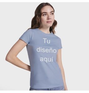 Camiseta mujer premium personalizada