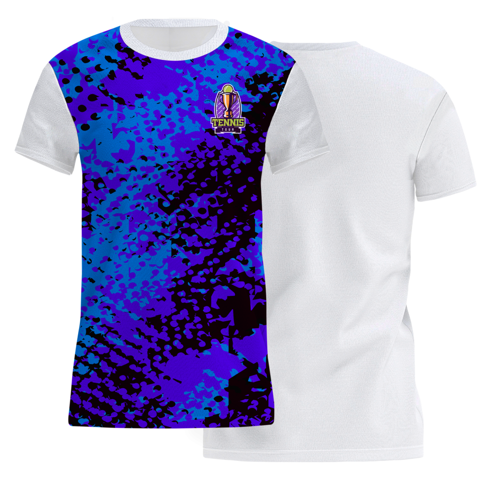 Camiseta multideporte de mujer fullprint por delante personalizada