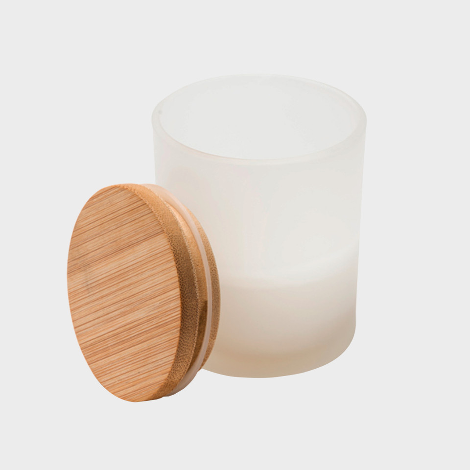 Vela aromática olor vainilla personalizada