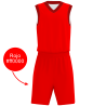 Conjunto de baloncesto sublimado modelo Colores Corporativos Exclusivos