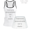 Conjunto de mujer pádel tirantes 100% fullprint personalizado
