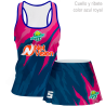Conjunto de mujer pádel tirantes 100% fullprint personalizado