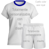 Conjunto de voley manga corta 100% fullprint personalizado
