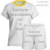 Conjunto de voley manga corta 100% fullprint personalizado