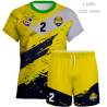 Conjunto de voley manga corta personalizable 100% fullprint