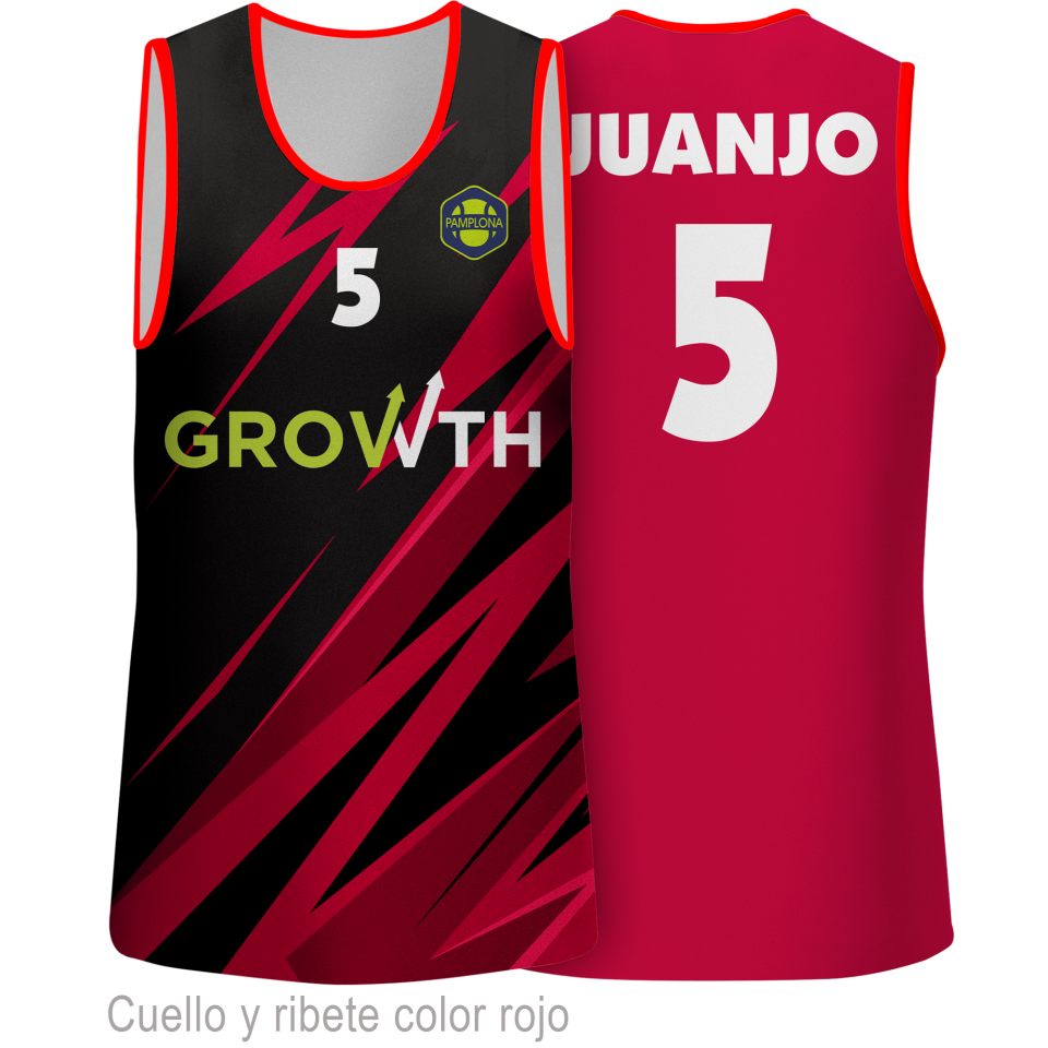 Camiseta pádel NANTES 100% fullprint personalizada