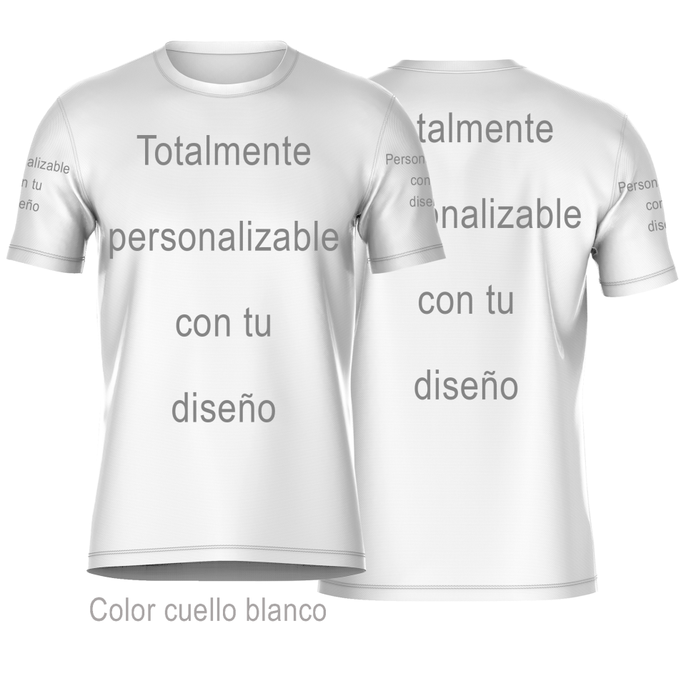 Camiseta fútbol personalizada 100% fullprint