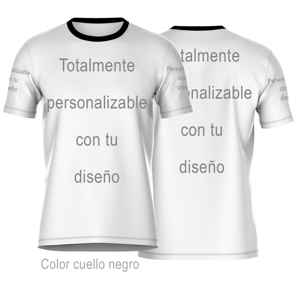 Camiseta fútbol personalizada 100% fullprint