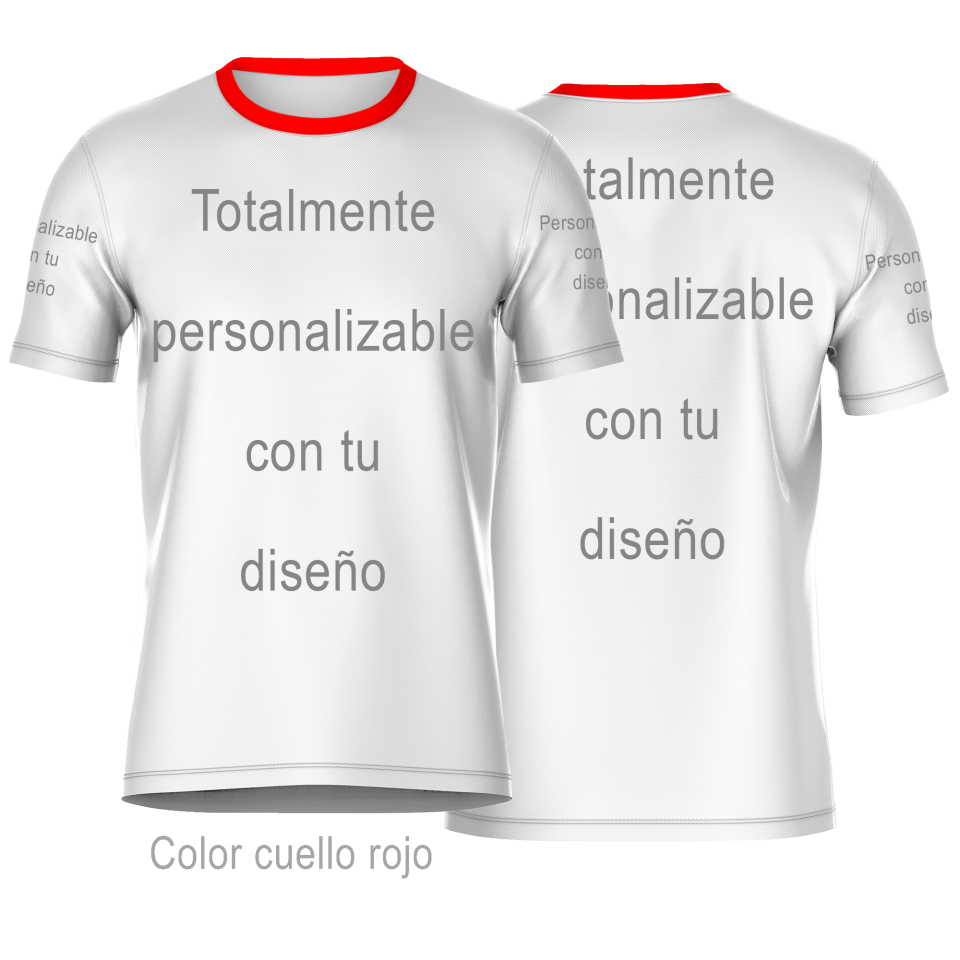 Camiseta fútbol personalizada 100% fullprint