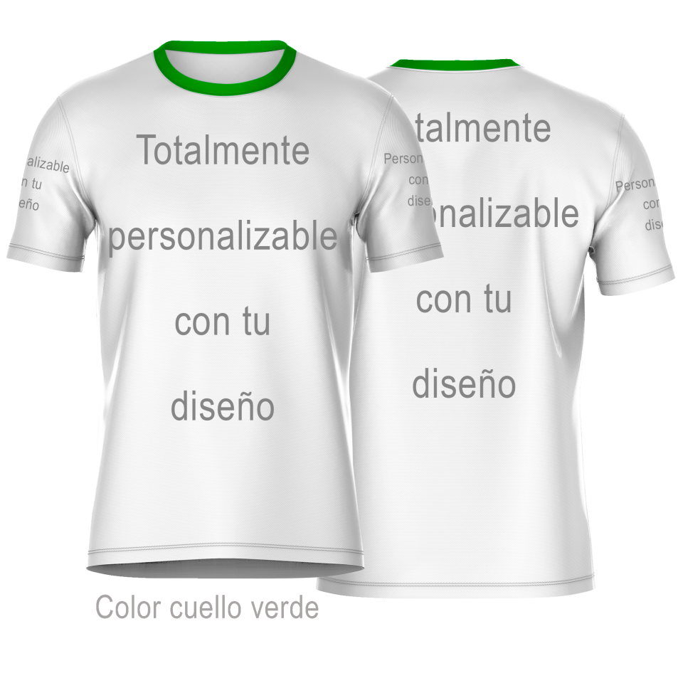 Camiseta fútbol personalizada 100% fullprint