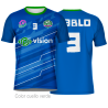 Camiseta fútbol personalizada 100% fullprint