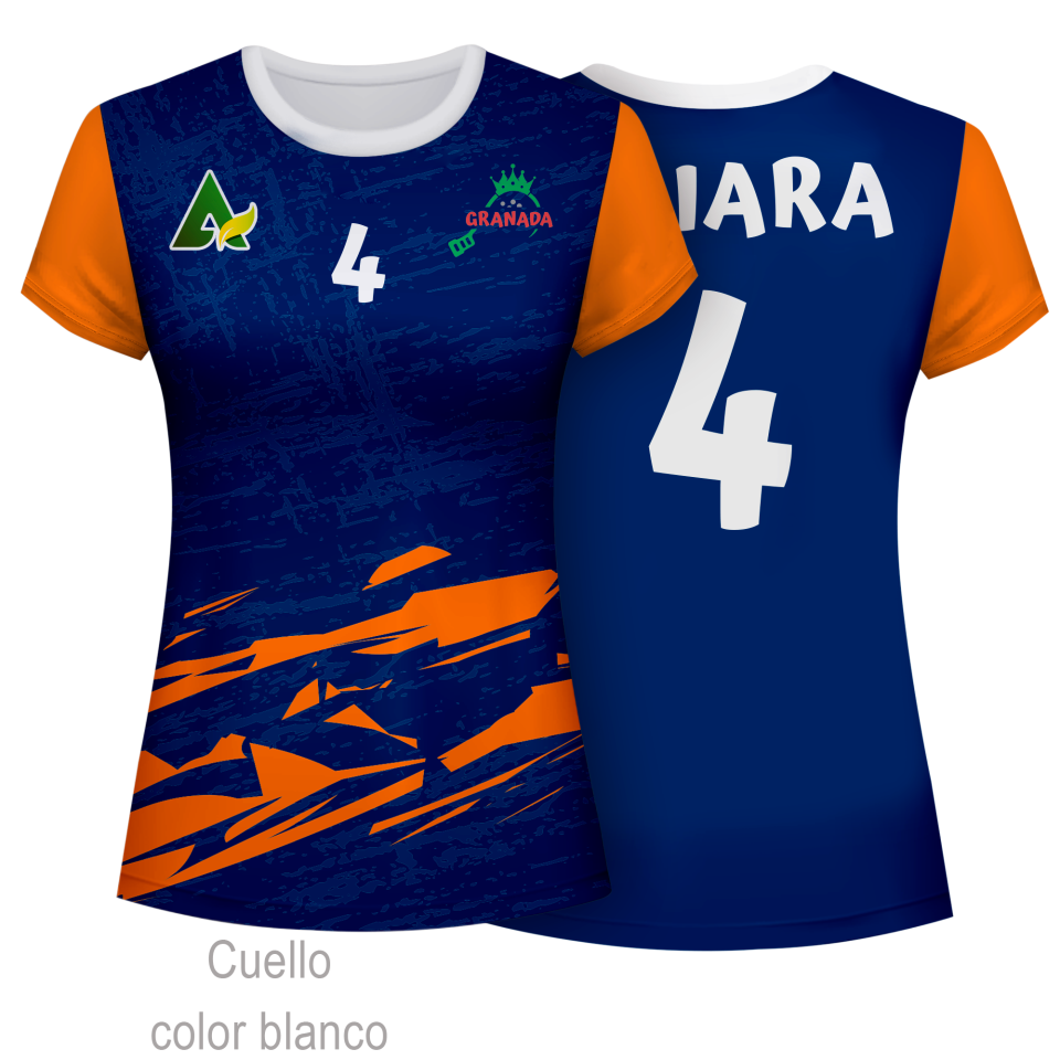 Camiseta pádel de mujer TURQUIA 100% fullprint personalizada