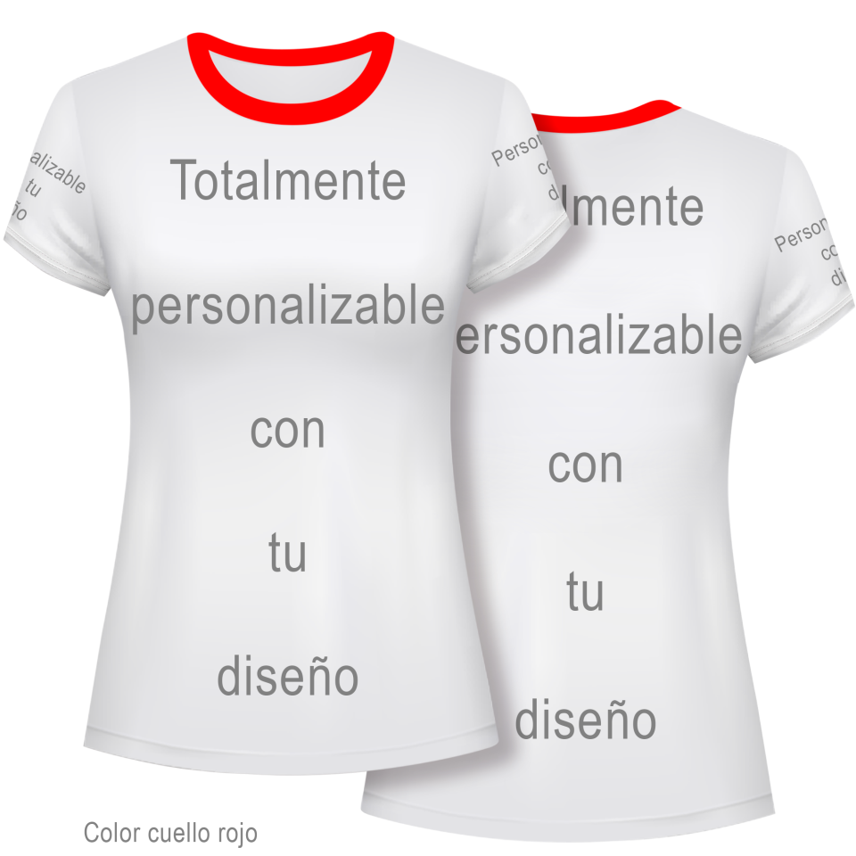 Camiseta pádel de mujer TURQUIA 100% fullprint personalizada