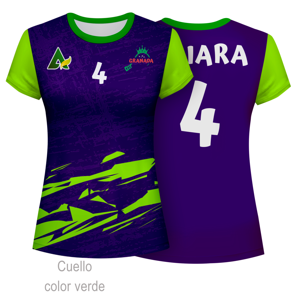 Camiseta pádel de mujer TURQUIA 100% fullprint personalizada