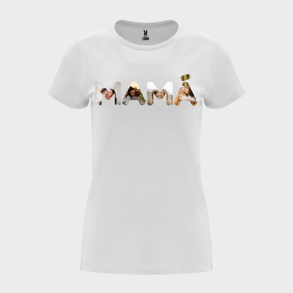 Camiseta para el día de la madre diseño Mamá