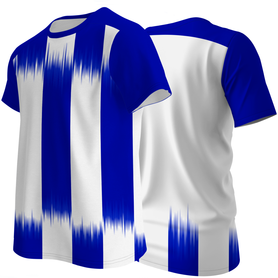 Camiseta multideporte sublimada modelo Ayamonte rayas