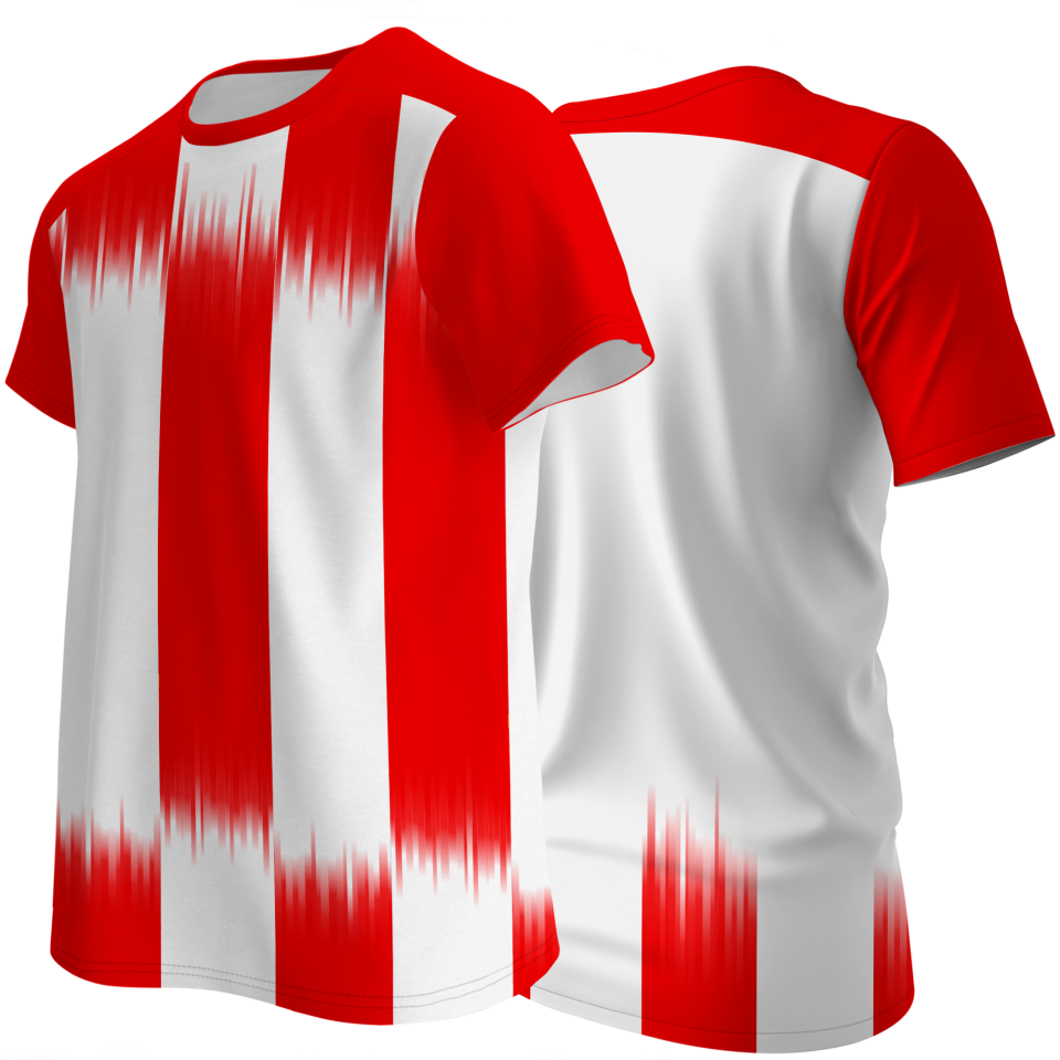 Camiseta multideporte sublimada modelo Ayamonte rayas