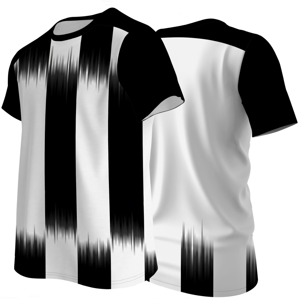 Camiseta multideporte sublimada modelo Ayamonte rayas