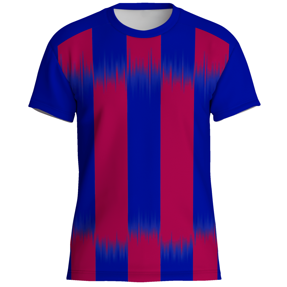 Camiseta multideporte sublimada modelo Ayamonte rayas