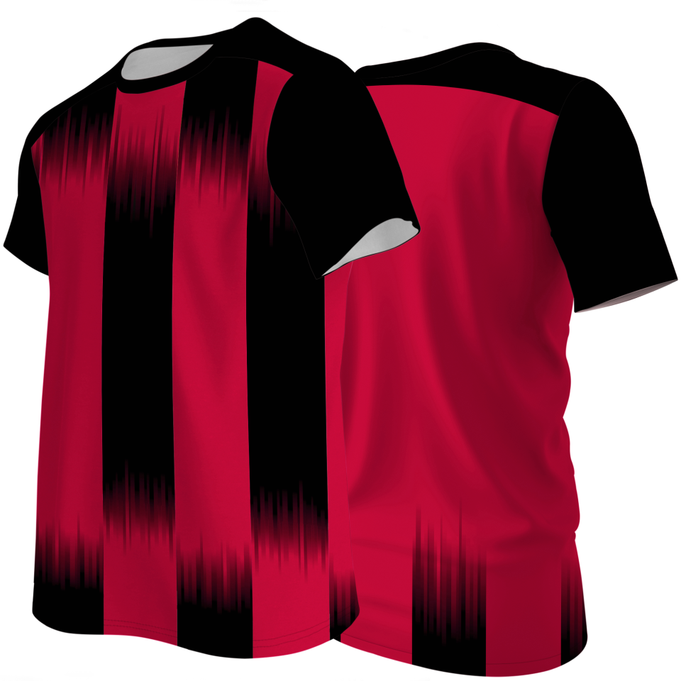 Camiseta multideporte sublimada modelo Ayamonte rayas