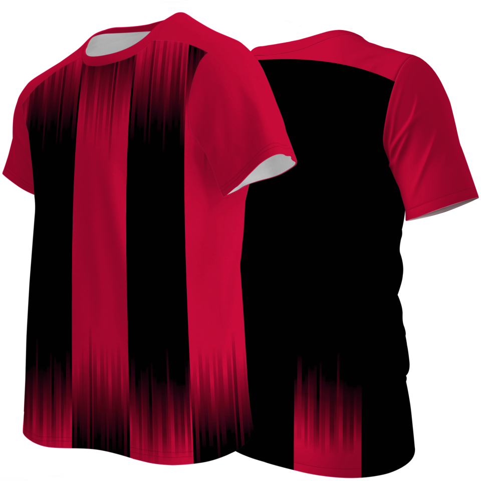 Camiseta multideporte sublimada modelo Bigas rayas