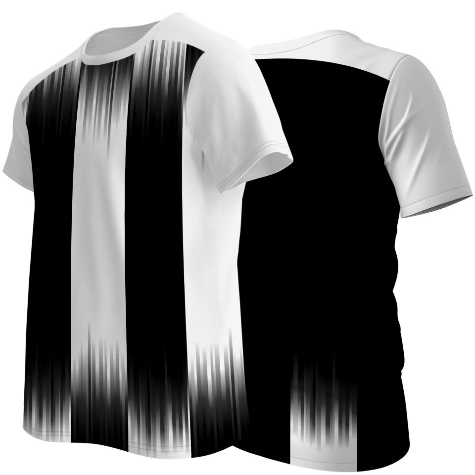 Camiseta multideporte sublimada modelo Bigas rayas