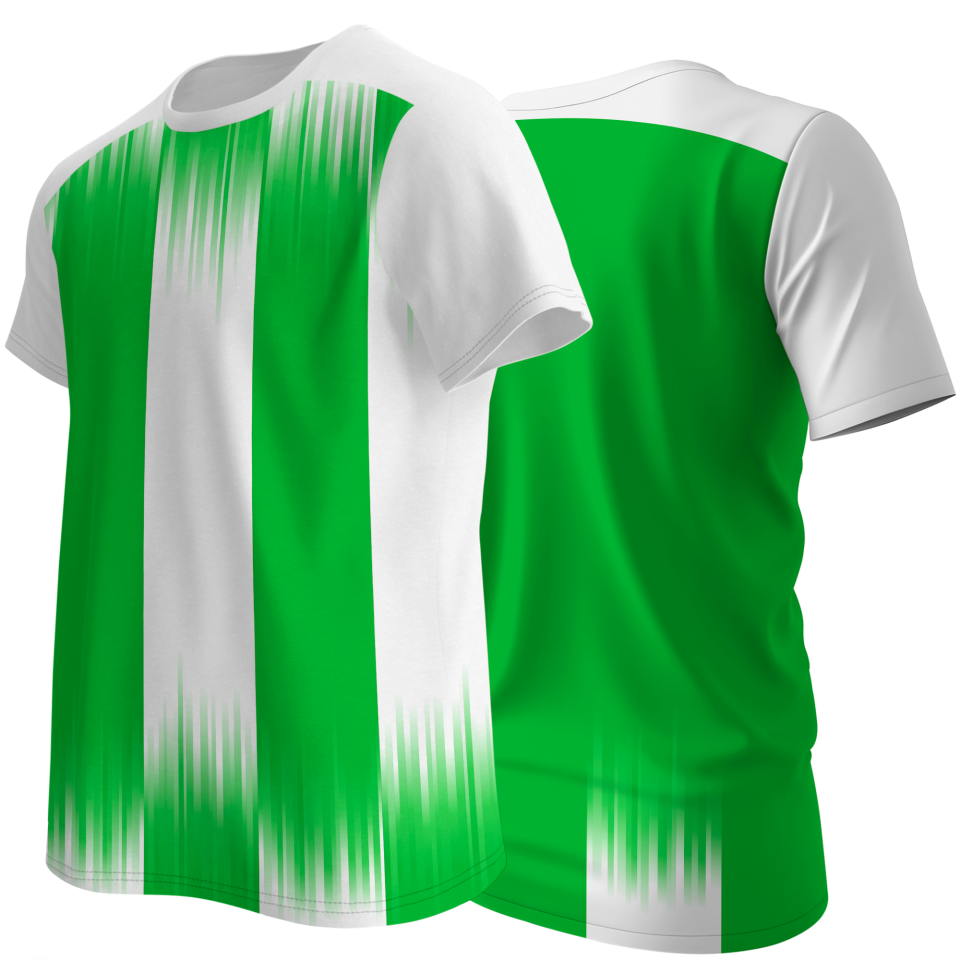 Camiseta multideporte sublimada modelo Bigas rayas