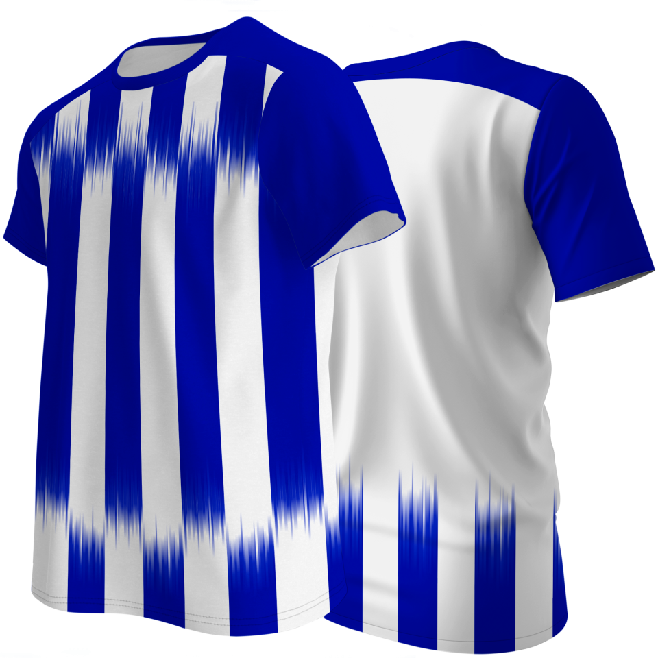 Camiseta multideporte sublimada modelo Inter rayas