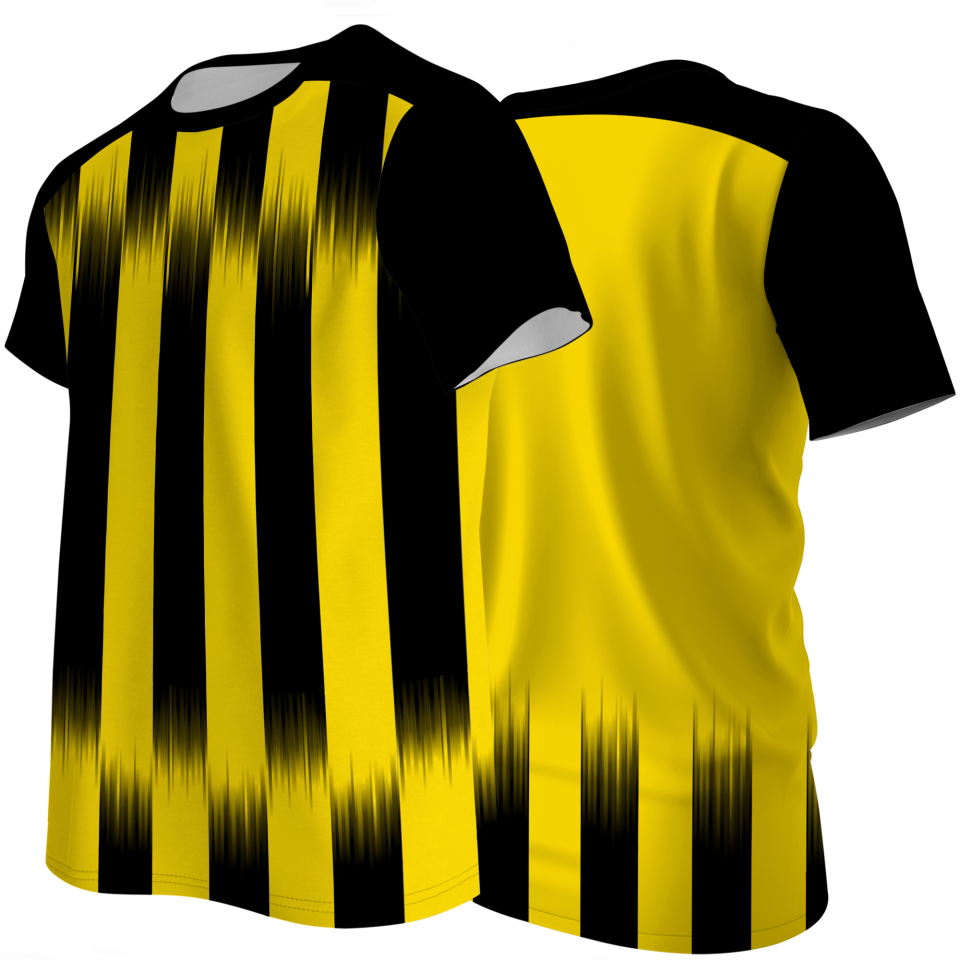 Camiseta multideporte sublimada modelo Inter rayas