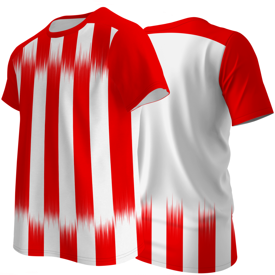 Camiseta multideporte sublimada modelo Inter rayas