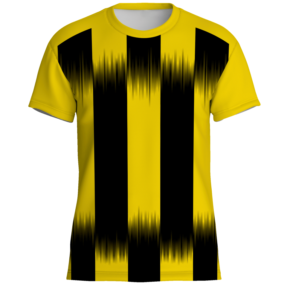 Camiseta multideporte sublimada modelo Málaga rayas