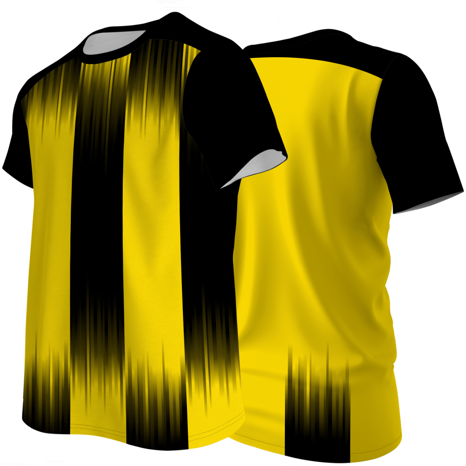 Camiseta multideporte sublimada modelo Montreal rayas