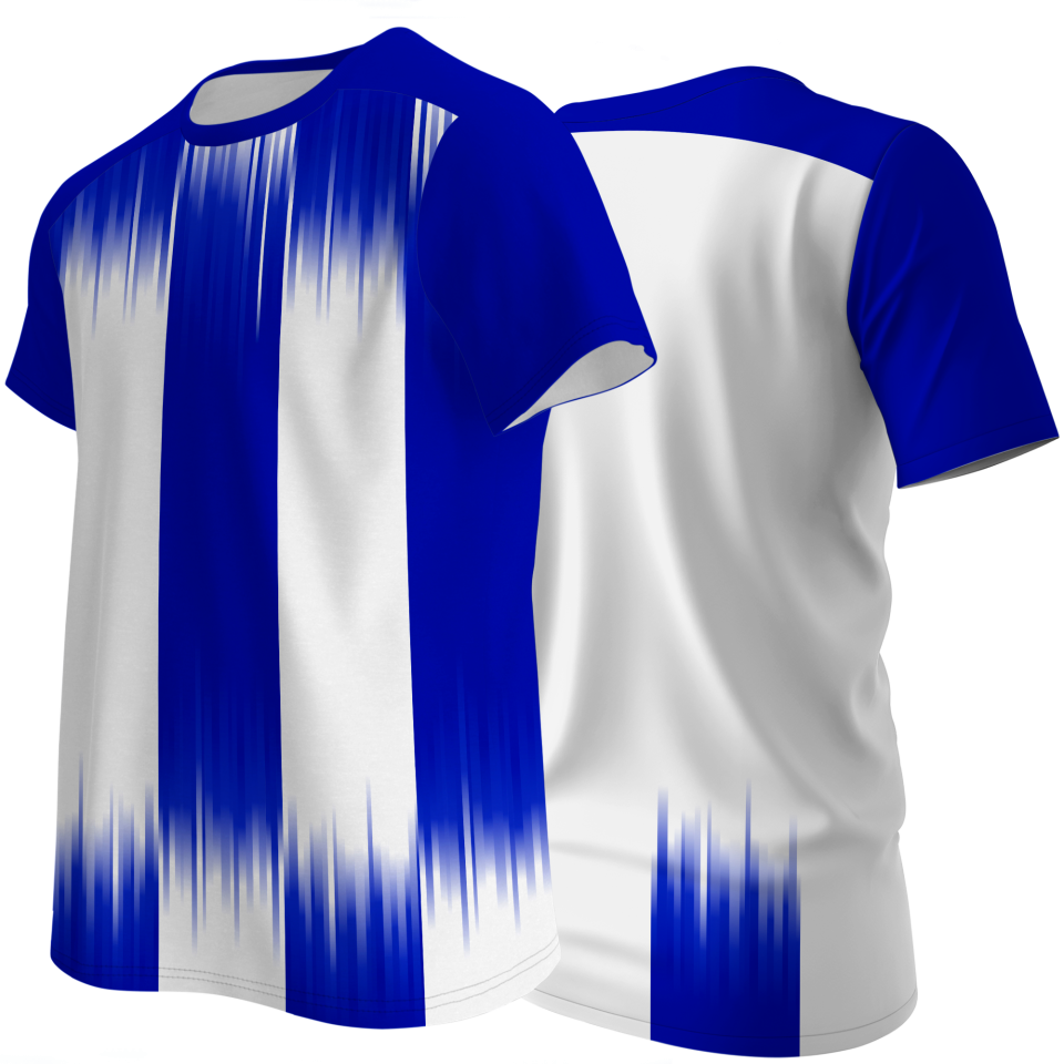 Camiseta multideporte sublimada modelo Montreal rayas