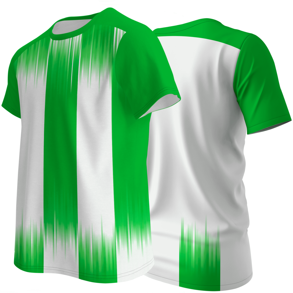 Camiseta multideporte sublimada modelo Montreal rayas