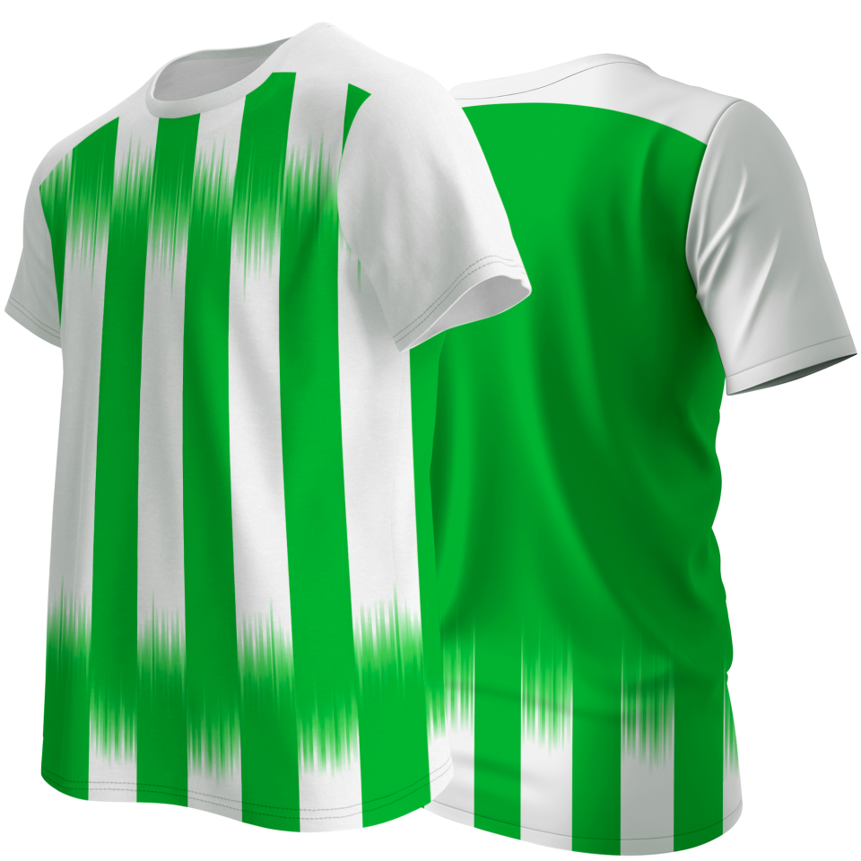 Camiseta multideporte sublimada modelo Stripe rayas