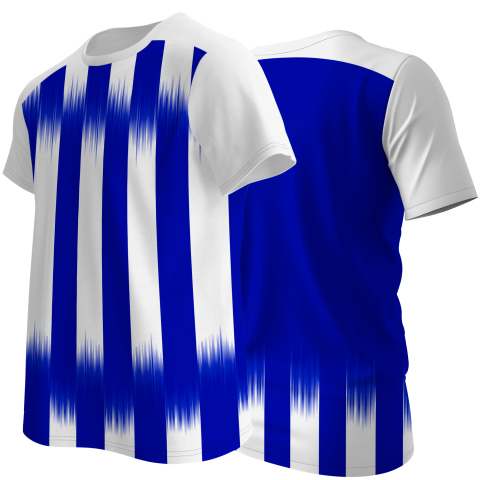 Camiseta multideporte sublimada modelo Stripe rayas