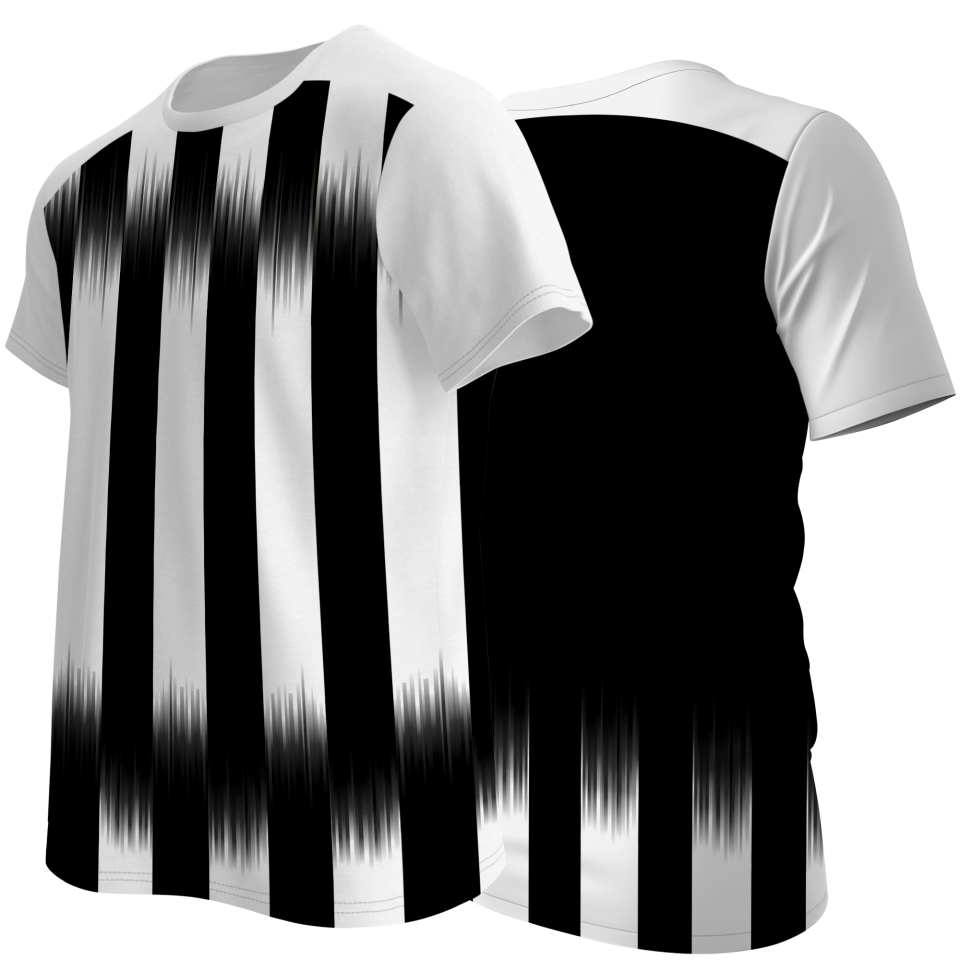 Camiseta multideporte sublimada modelo Stripe rayas