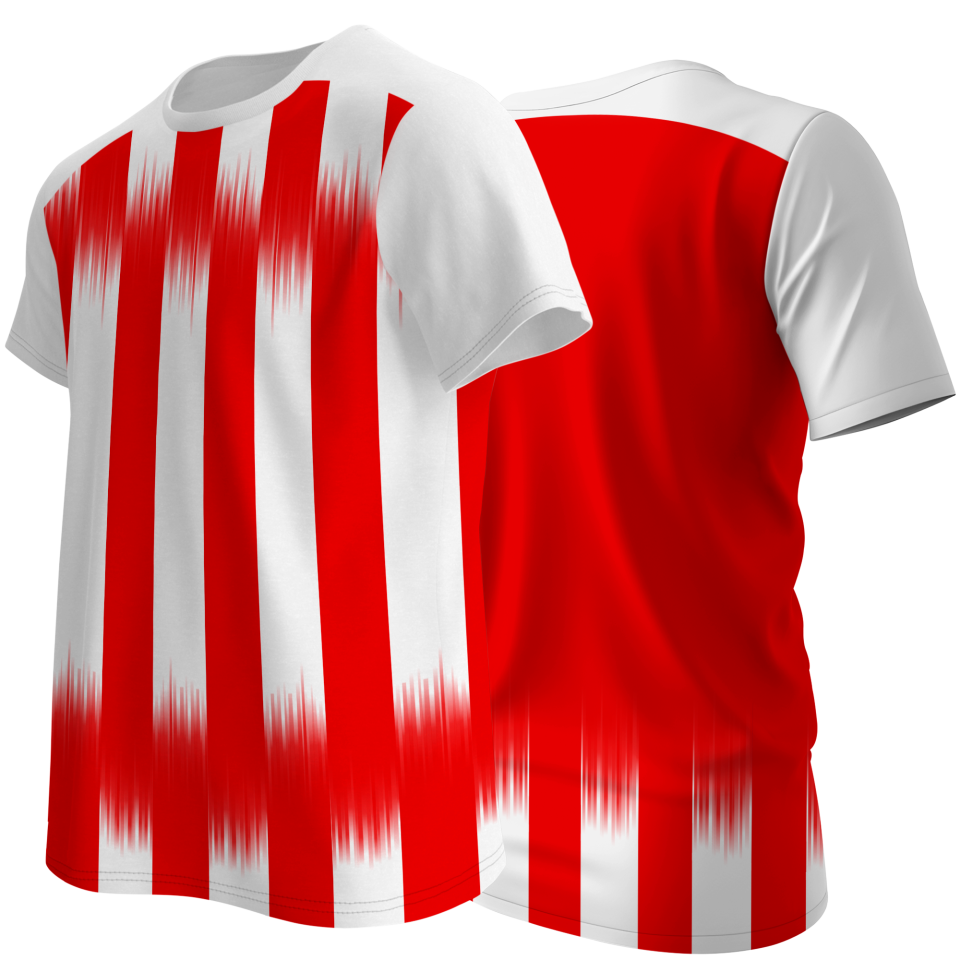 Camiseta multideporte sublimada modelo Stripe rayas