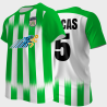 Camiseta multideporte sublimada modelo Inter rayas