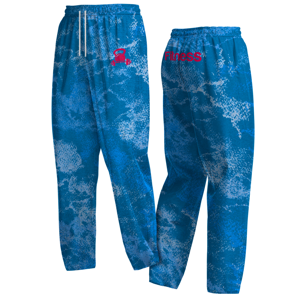 Pantalón recto de felpa perchada 100% fullprint personalizado