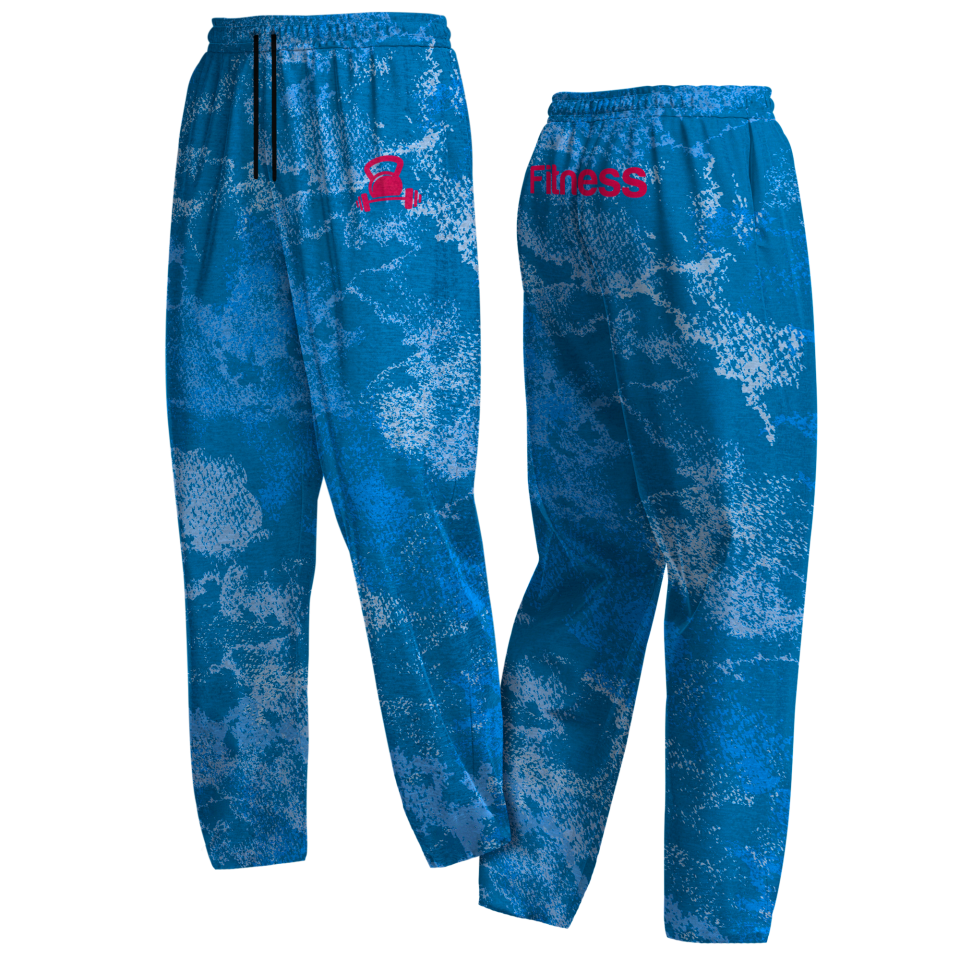 Pantalón recto de felpa perchada 100% fullprint personalizado