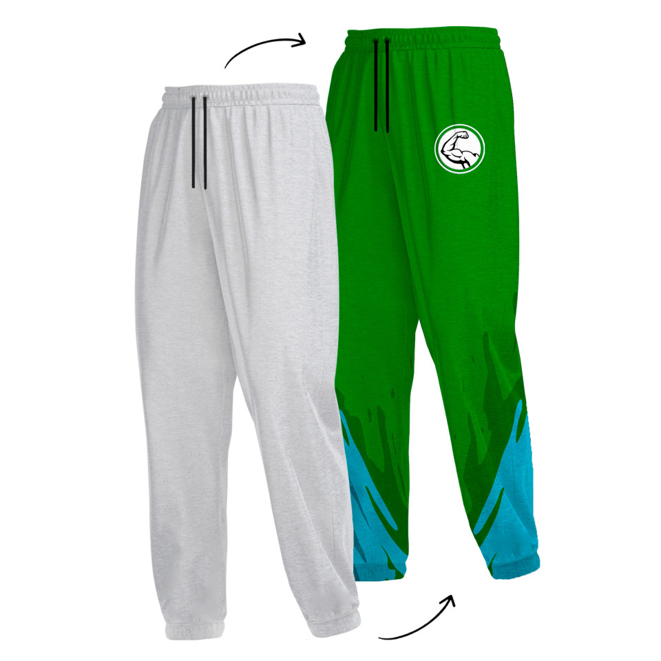 Pantalón de felpa perchada de mujer 100% fullprint personalizado