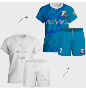 Conjunto de pádel manga corta 100% fullprint personalizado