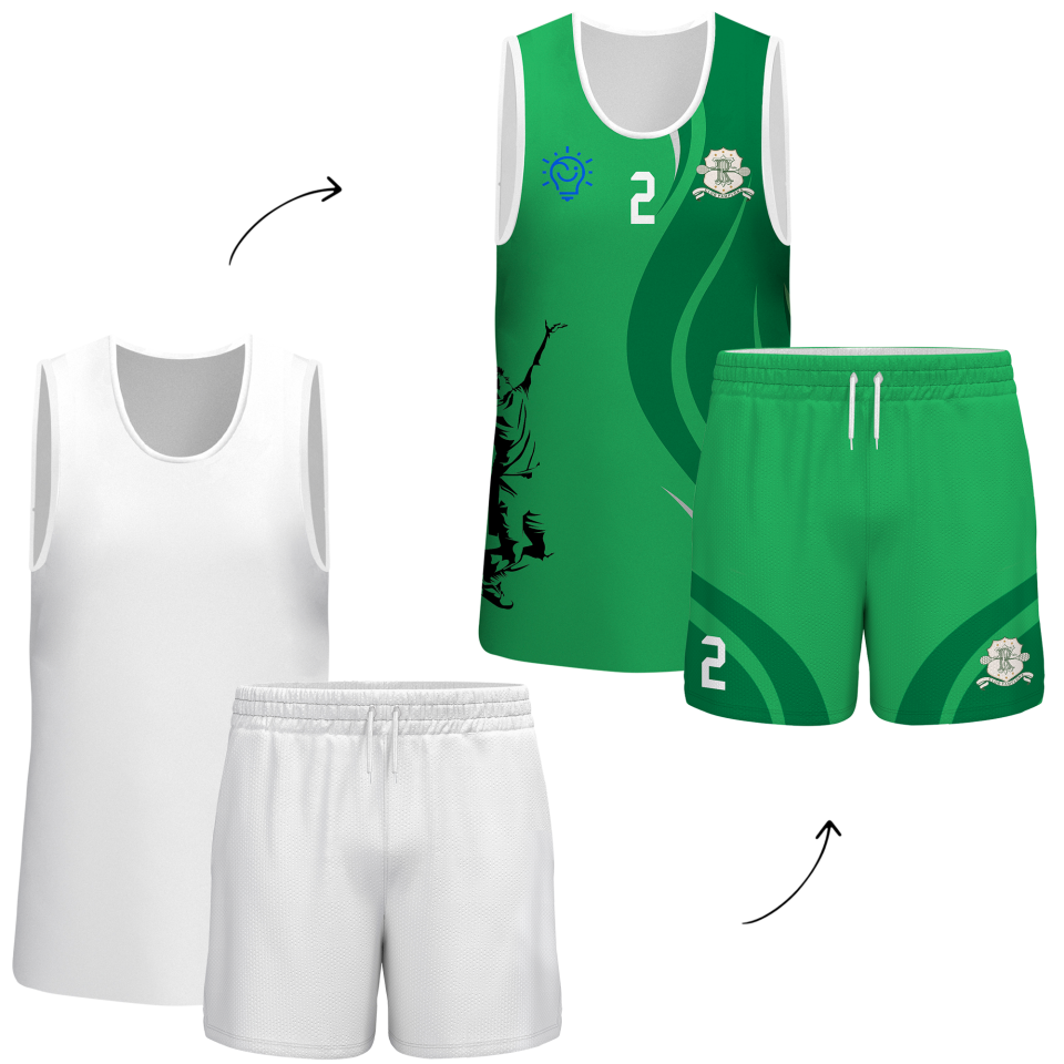 Conjunto de pádel sin mangas 100% fullprint personalizado