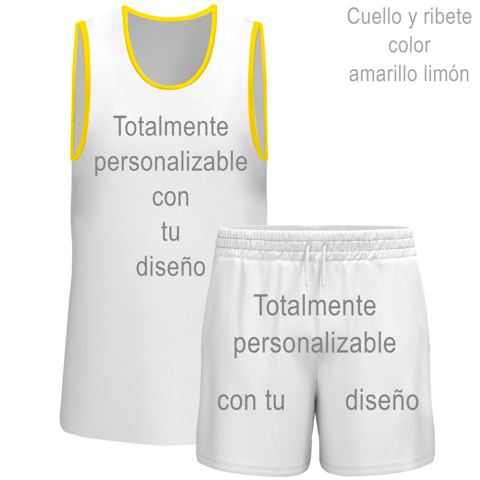 Conjunto de pádel sin mangas 100% fullprint personalizado