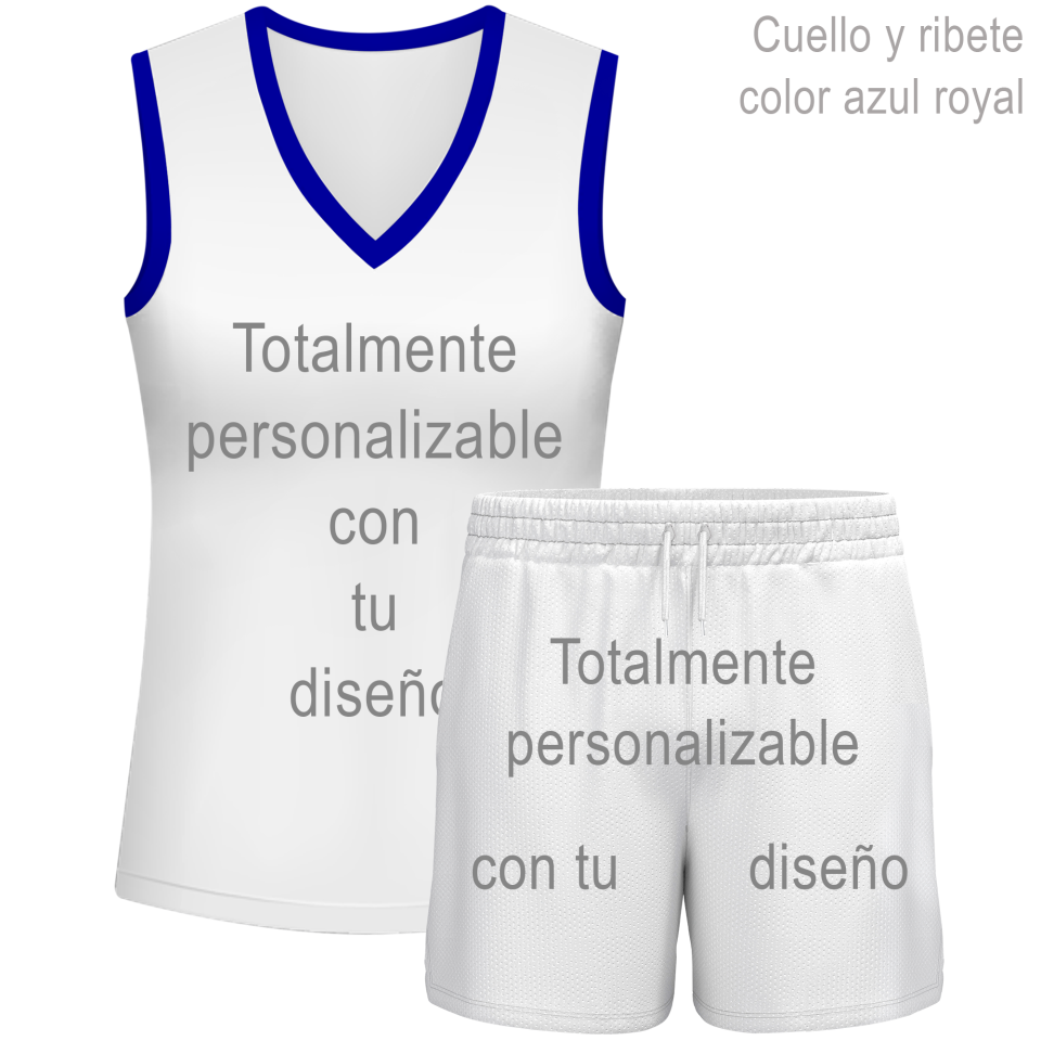 Conjunto de mujer pádel sin mangas 100% fullprint personalizado