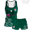 Conjunto de mujer voley tirantes 100% fullprint personalizado
