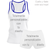 Conjunto de mujer voley tirantes 100% fullprint personalizado