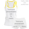 Conjunto de mujer voley tirantes 100% fullprint personalizado