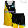 Conjunto de voley sin mangas 100% fullprint personalizado